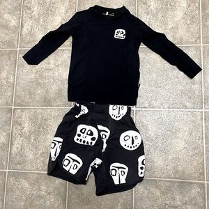Nununu rash guard & trunks